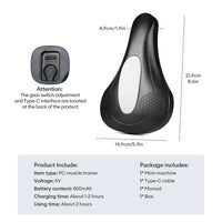 Pelvic Floor Muscle Trainer and Vibration Seat