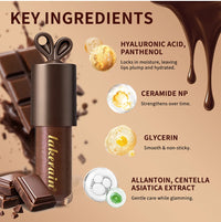 Deep Moisturizing Chocolate Shimmer Lip Gloss