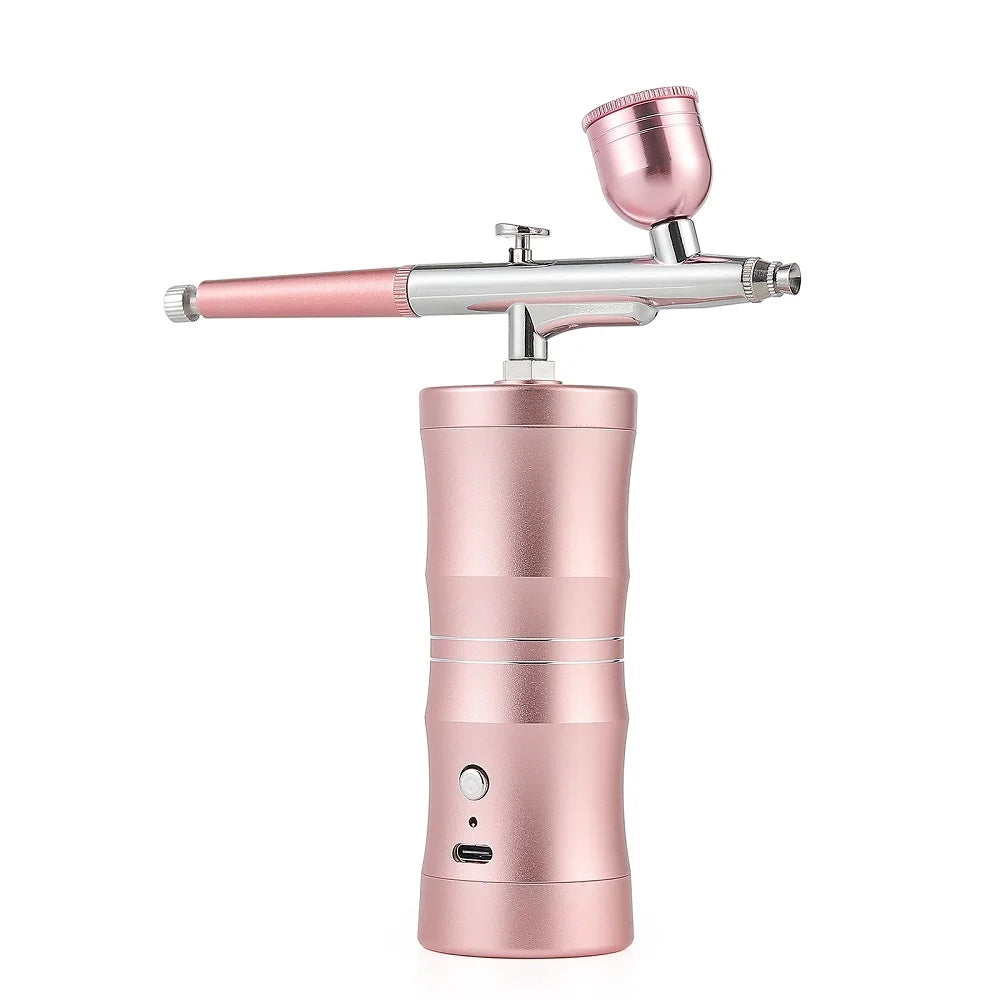 Portable Mini Airbrush Kit for Nail Art and Makeup - 43