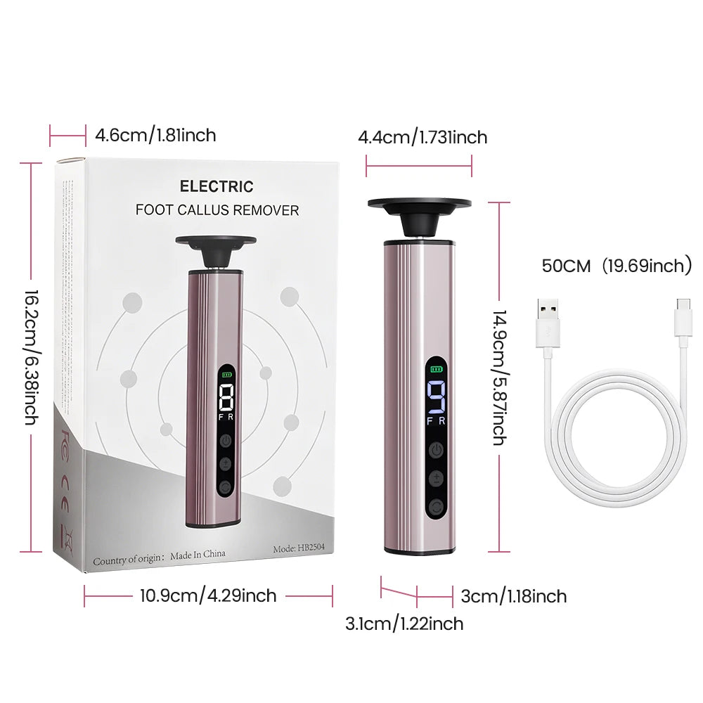 Electric Foot Callus Remover for Smooth & Soft Heels - 37