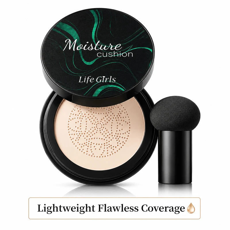 Hydrating Mushroom Cushion Foundation for Flawless Coverage - 1