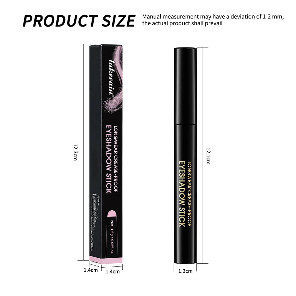 Waterproof Long-Lasting Eyeshadow Stick and Primer Set - 14