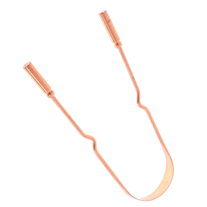 Pure Copper Tongue Scraper for Fresh Breath - 13