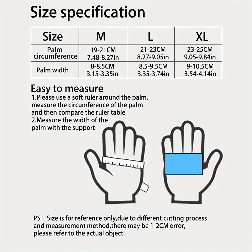 Anti-Slip Half Finger Gel Cycling Gloves - 2