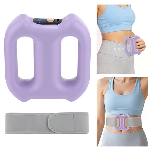 Portable Electric Dual-Ring Vibration Massage and Recovery Tool