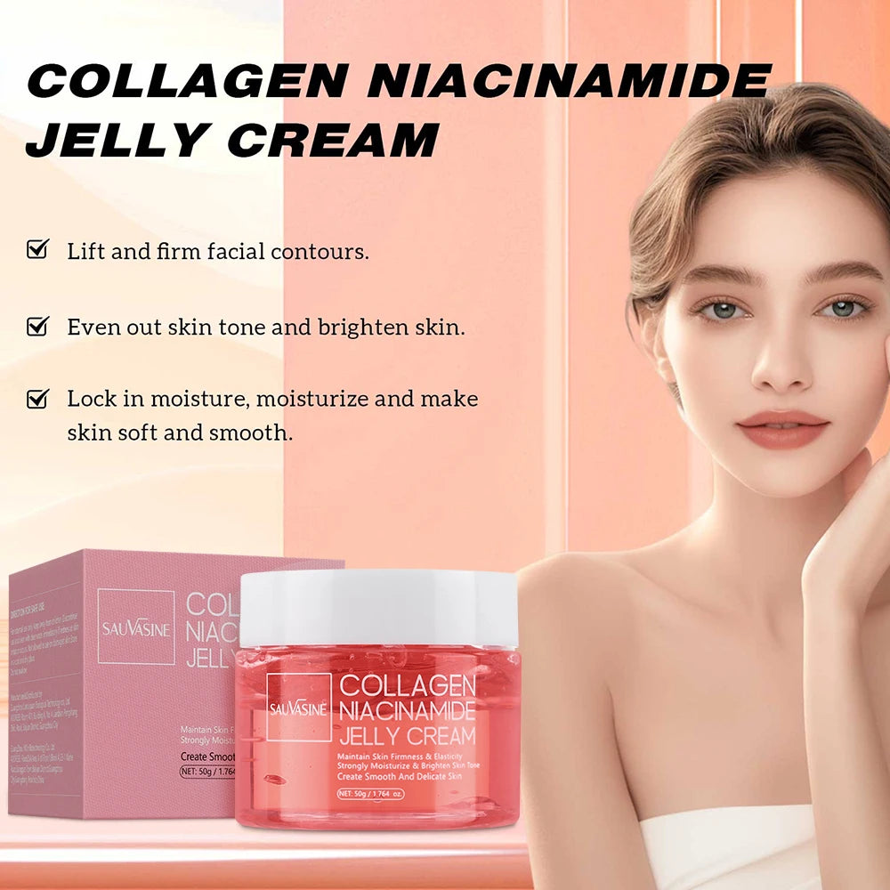 Collagen Niacinamide Jelly Cream for Radiant Skin - 2