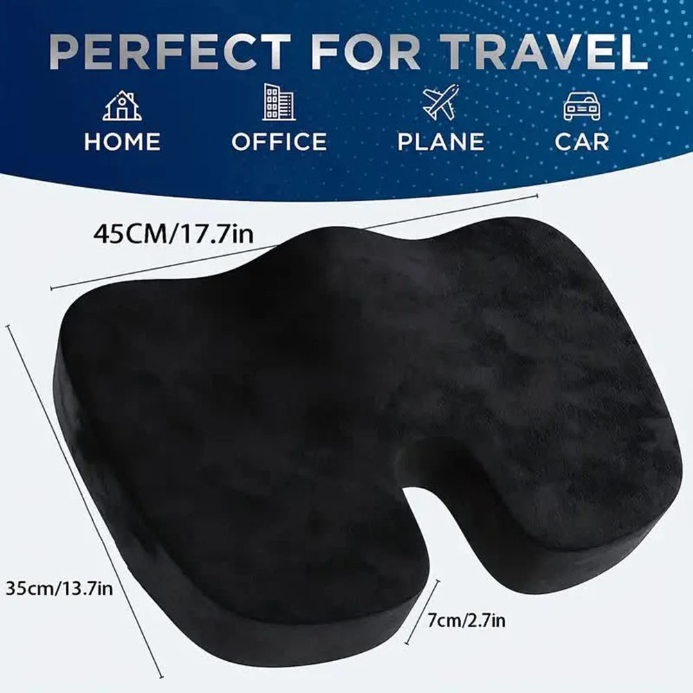 Orthopedic Memory Foam U-Shaped Seat Cushion - 3