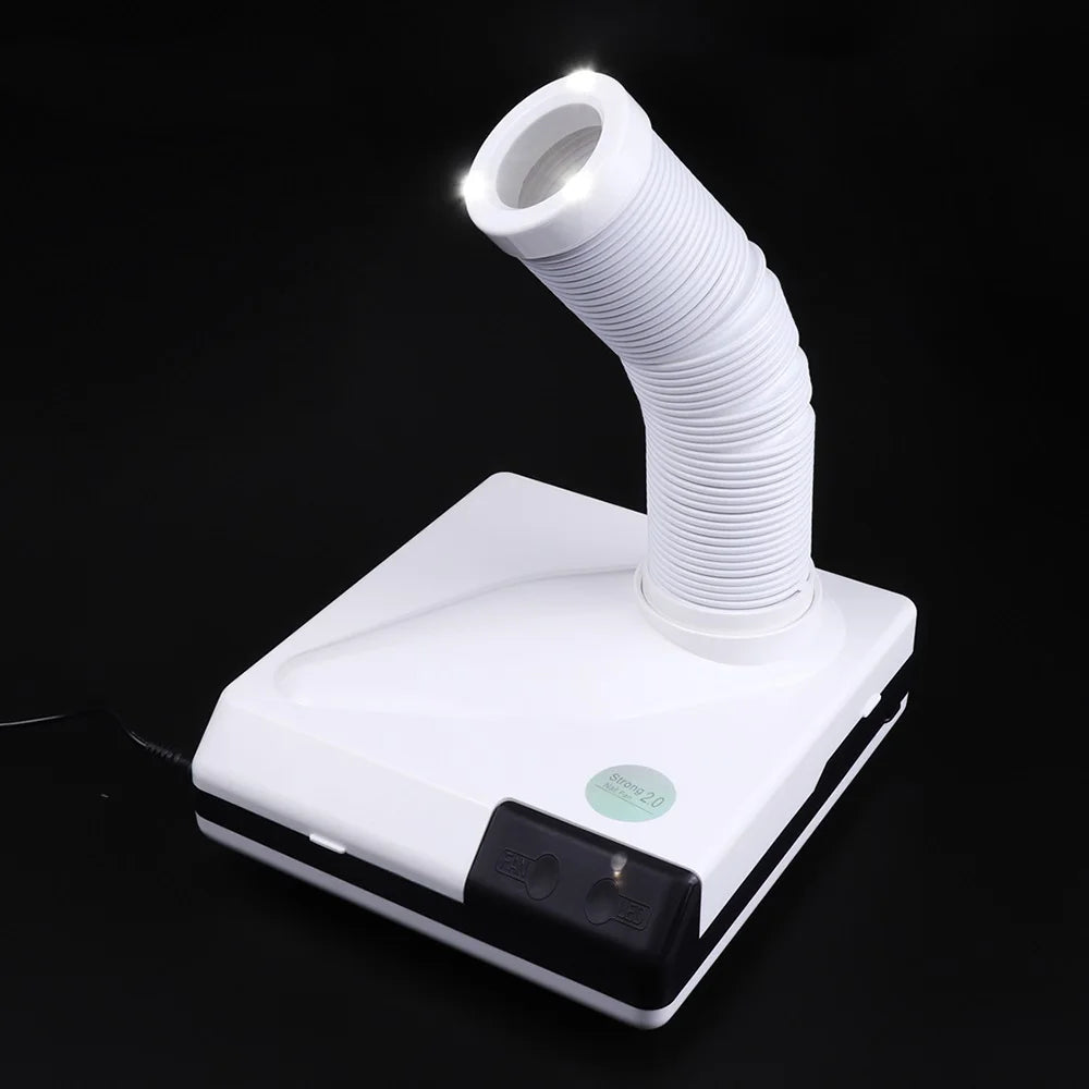 Professional 2-in-1 Nail Dust Collector with LED Lighting - 19