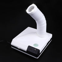 Professional 2-in-1 Nail Dust Collector with LED Lighting