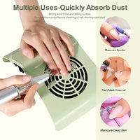Powerful Nail Dust Collector Vacuum for Manicure