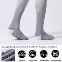 Graduated Compression Socks for Recovery and Circulation