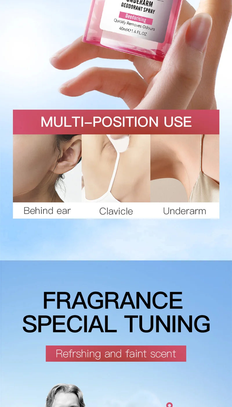Sakura Refreshing Underarm Deodorant Spray - 16