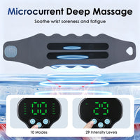 Electric EMS Wrist Massager for Pain Relief and Fatigue