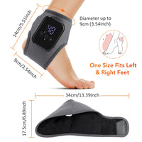 Portable Heated Vibration Leg and Foot Massager