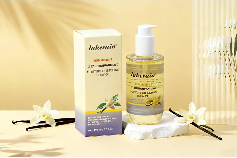 Vanilla Hydrating Body Oil for Dry Skin - 18