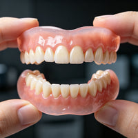 Instant Snap-On Cosmetic Dentures for Natural Smile