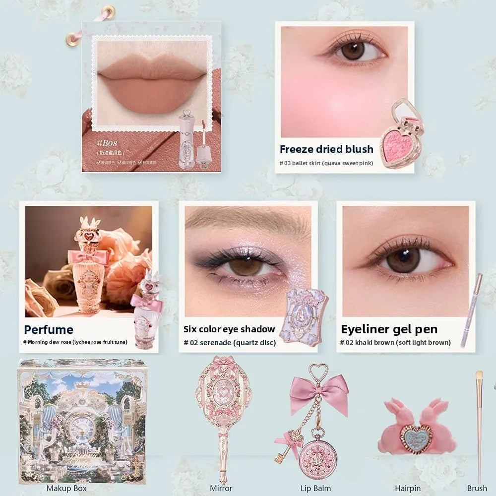 Complete Garden Theme Makeup Gift Set - 25