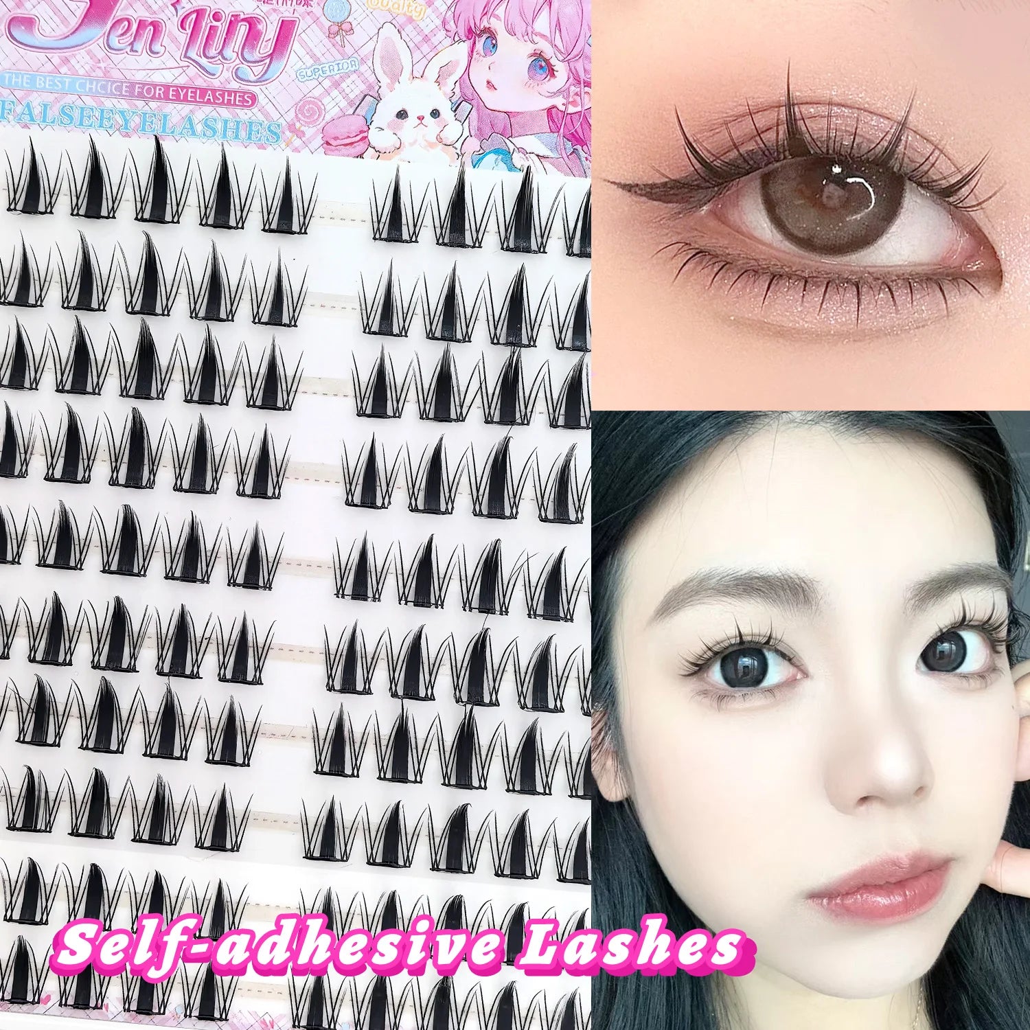 Glue-Free Cluster Eyelashes for Beginners - 1