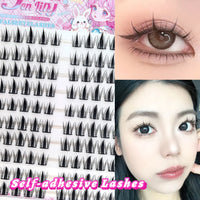 Glue-Free Cluster Eyelashes for Beginners