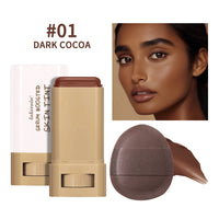 Serum-Infused Foundation Stick for Natural Glow