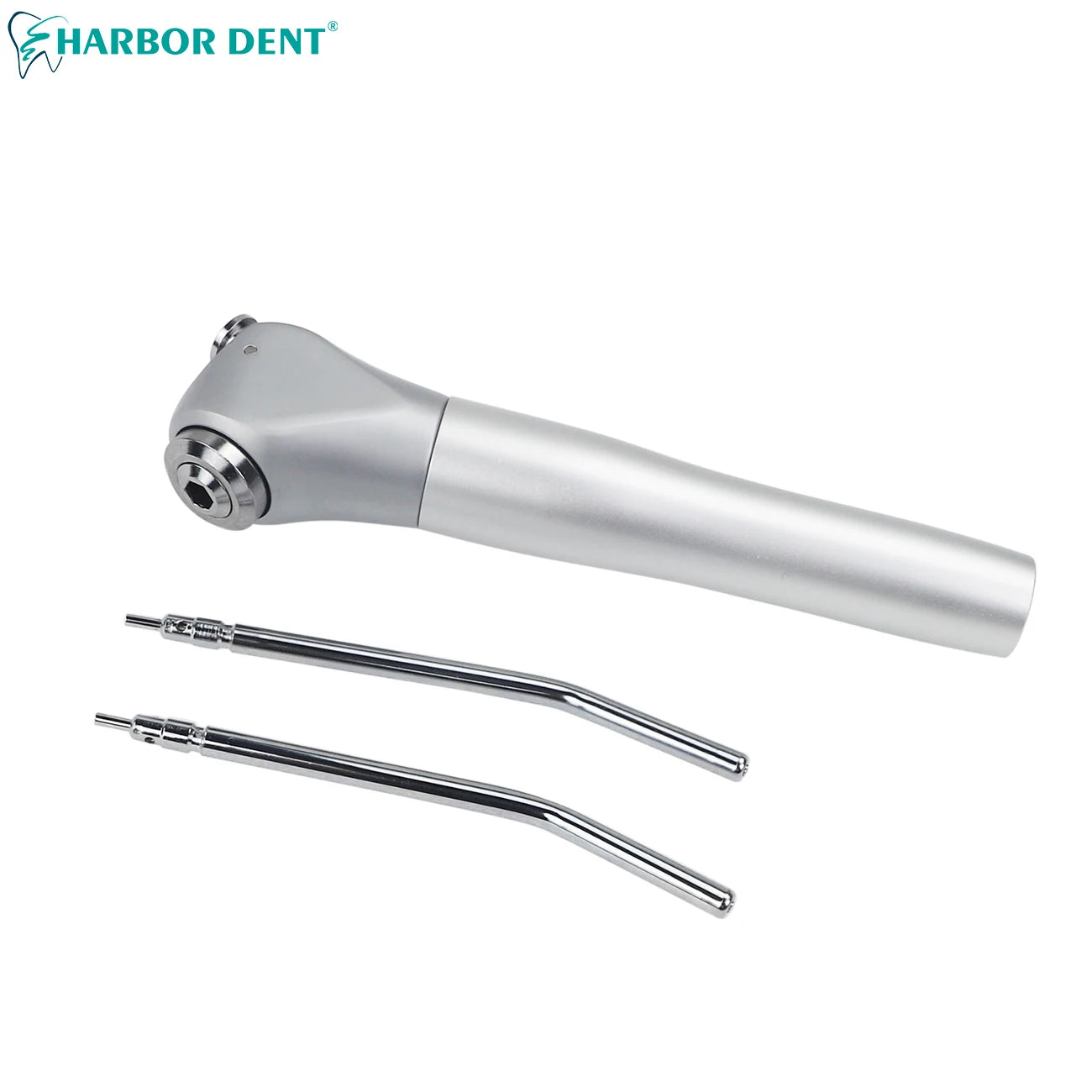 3-Way Dental Air Water Syringe Handpiece with 2 Nozzles - 2