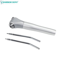 3-Way Dental Air Water Syringe Handpiece with 2 Nozzles