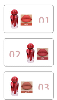 Velvet Matte Mousse Lip Glaze for Long-Lasting Hydration