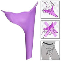 Portable Retractable Emergency Urinal for Travel and Camping