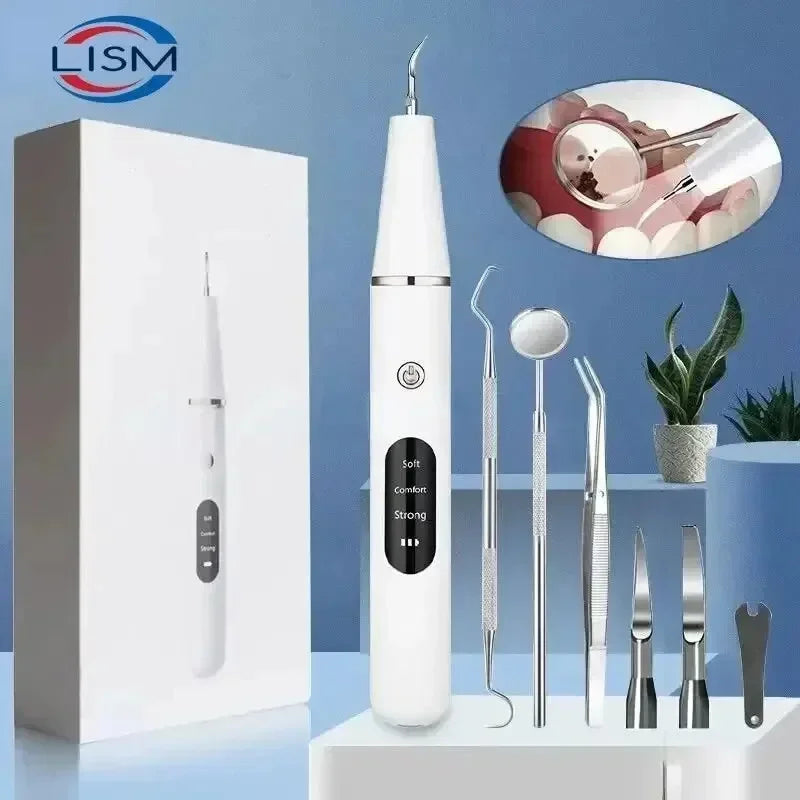 Electric Sonic Teeth Tartar Remover and Plaque Cleaner - 1