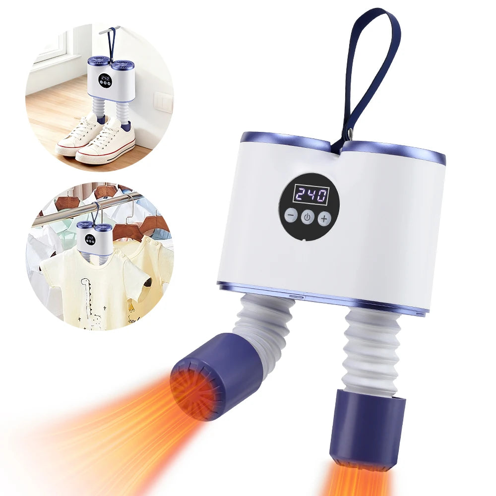 Portable Electric Shoe and Boot Dryer with Timer - 14