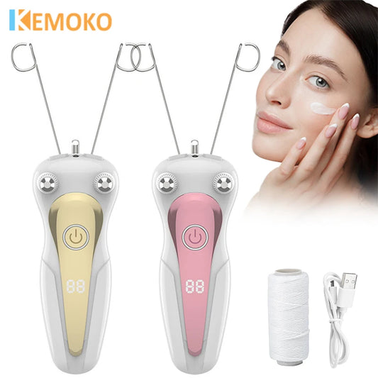 Electric Cotton Threading Facial Hair Remover