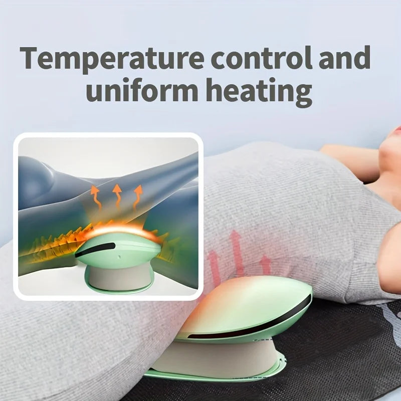 Electric Lumbar Traction Massager for Lower Back Pain Relief - 12