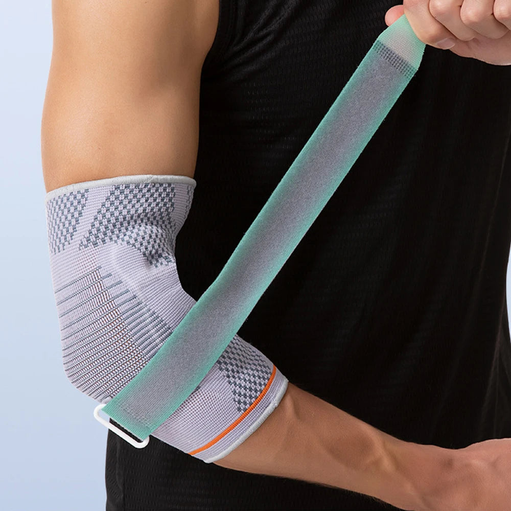 Adjustable Elbow Compression Support Brace with Gel Pads - 20