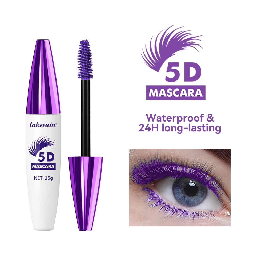 5D Waterproof Lengthening & Volumizing Lash Mascara - 2