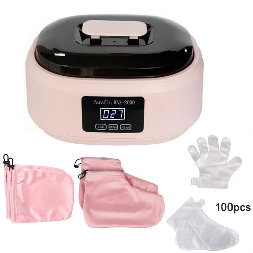 Professional Paraffin Wax Bath Warmer for Hand and Foot Spa - 28