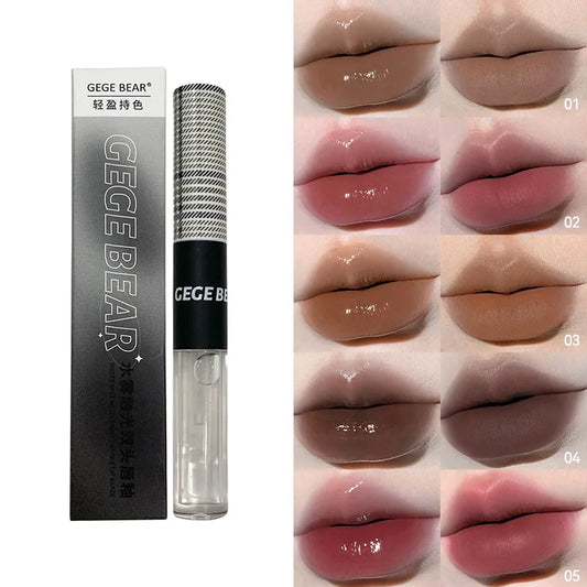 Dual-Ended Water-Matte Lip Tint and Gloss