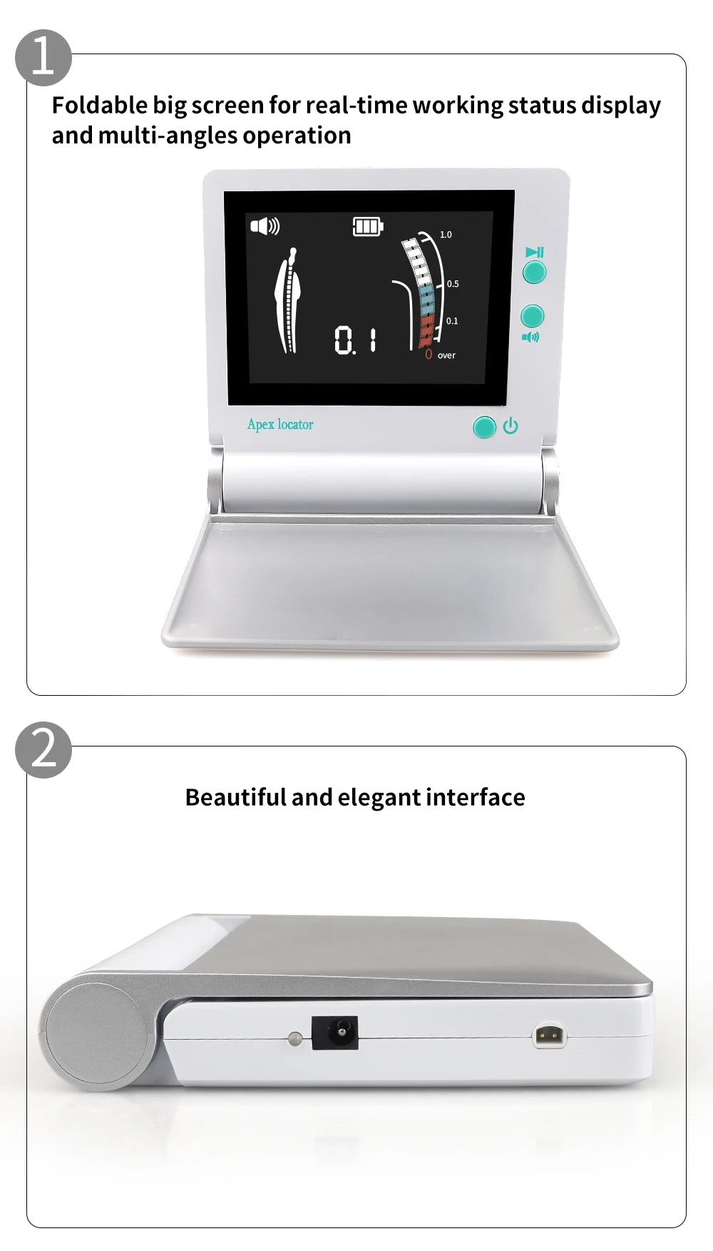 Wireless Dental Endo Motor with Apex Locator for Root Canal Treatment - 8