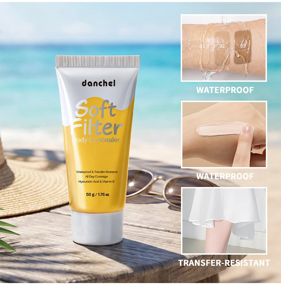 Waterproof Full Coverage Body Concealer for Scars and Tattoos - 12