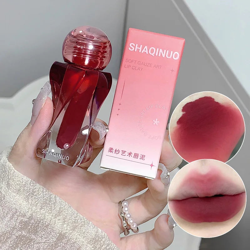 Velvet Matte Mousse Lip Glaze for Long-Lasting Hydration - 2