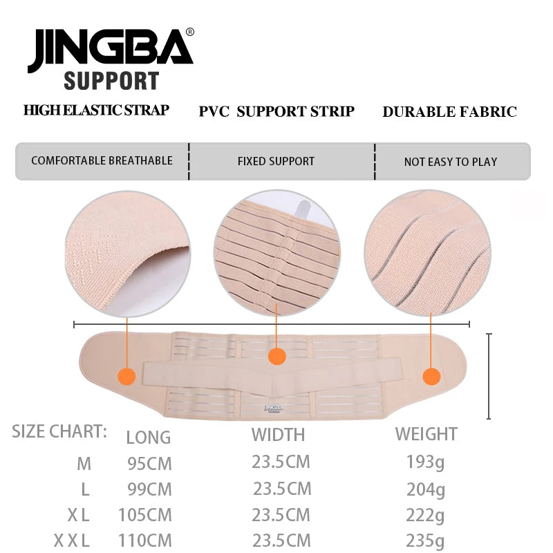 Adjustable Lumbar Support and Waist Slimming Belt - 5
