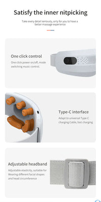 Electric Acupoint Eye Massager for Fatigue and Sleep Relief