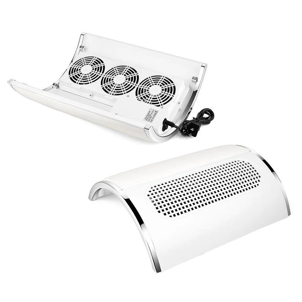 3-Fan Professional Nail Dust Collector & Vacuum Cleaner - 20