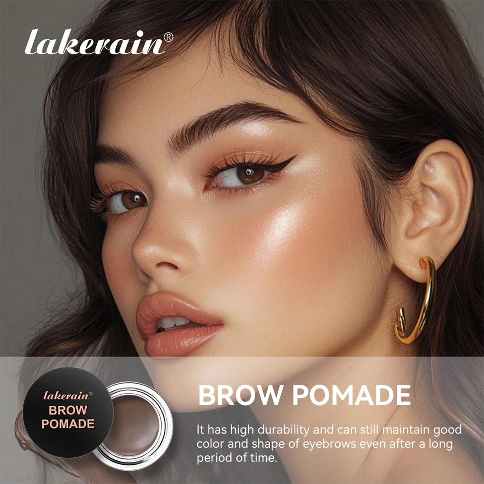 Waterproof Long-Lasting Eyebrow Pomade for Defined Brows - 8