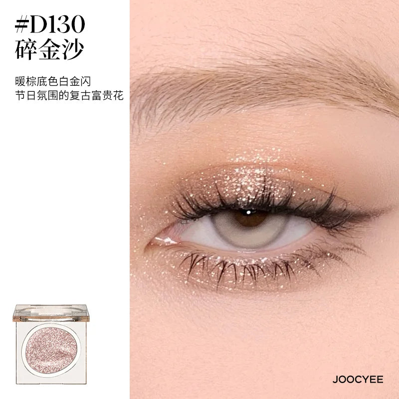 Single Color Matte and Glitter Highlighter Blush Palette - 65