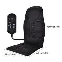 Heated Vibrating Full Body Massage Chair Pad