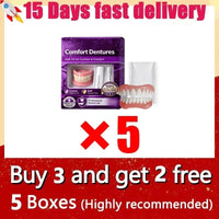 Comfort Fit Silicone Dentures for Instant Smile