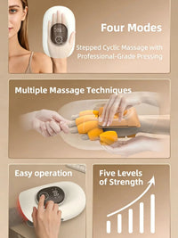 Electric Hand & Palm Massager with Compression