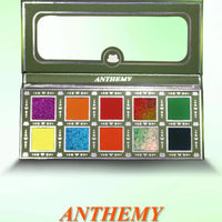 10-Color Waterproof Shimmer Eyeshadow Palette