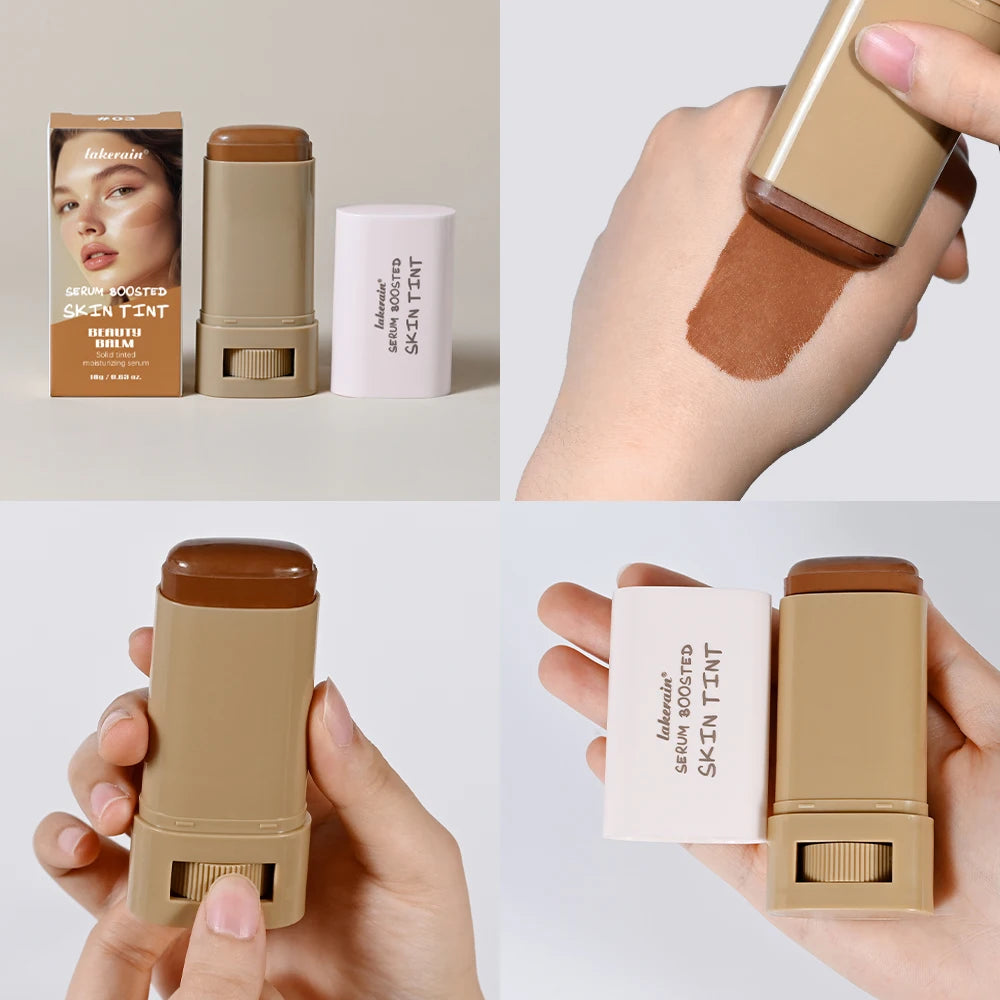 Serum-Infused Foundation Stick for Natural Glow - 5