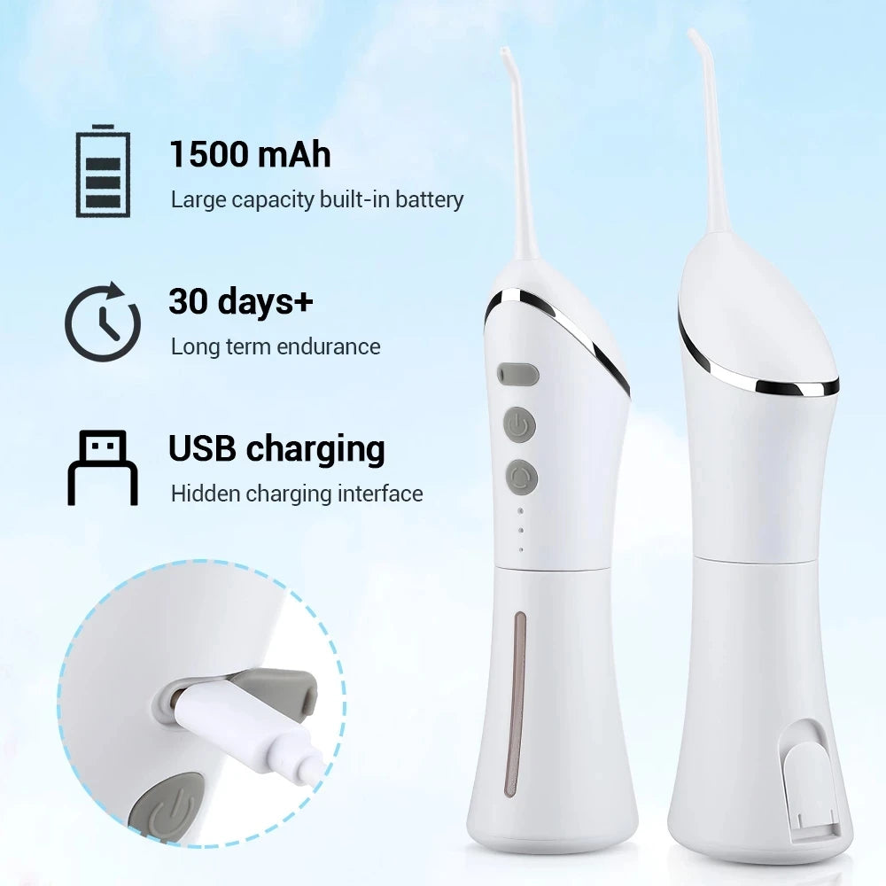 Portable Electric Water Flosser for Deep Teeth Cleaning - 4
